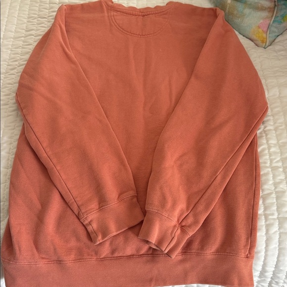 Comfort Colors Sweatshirt in Warm Coral - Picture 4 of 5